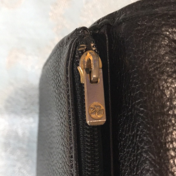 Lonchamp Vintage Black Leather Wallet - Picture 8 of 16